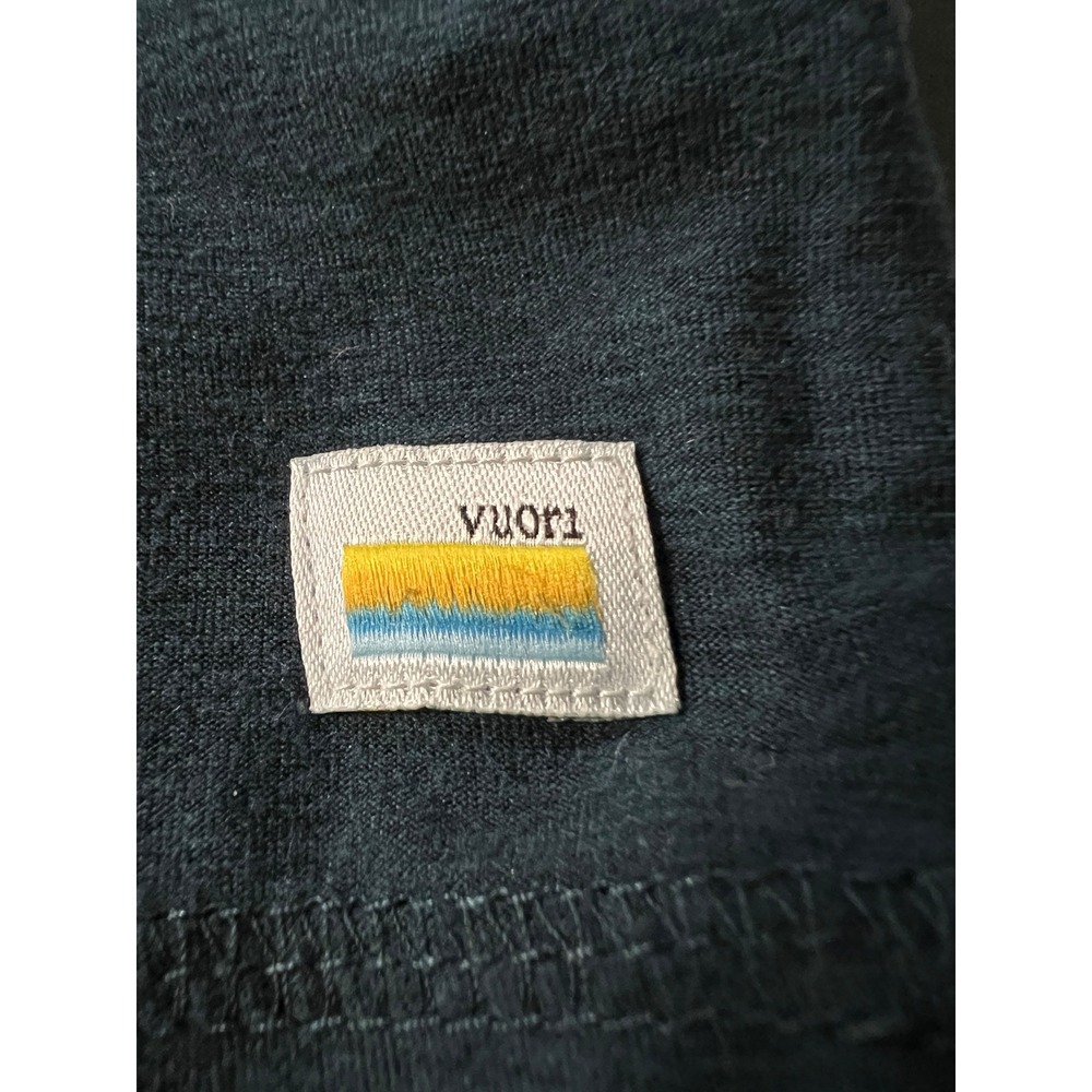 Vuori Womens V1019 Lightweight Performance Hoodie Teal Blue XL Long Sleeve - Picture 4 of 8